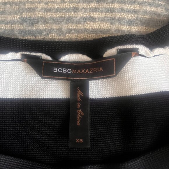 BCBG MaxAzria Kendall Stripe Dress - Picture 3 of 3